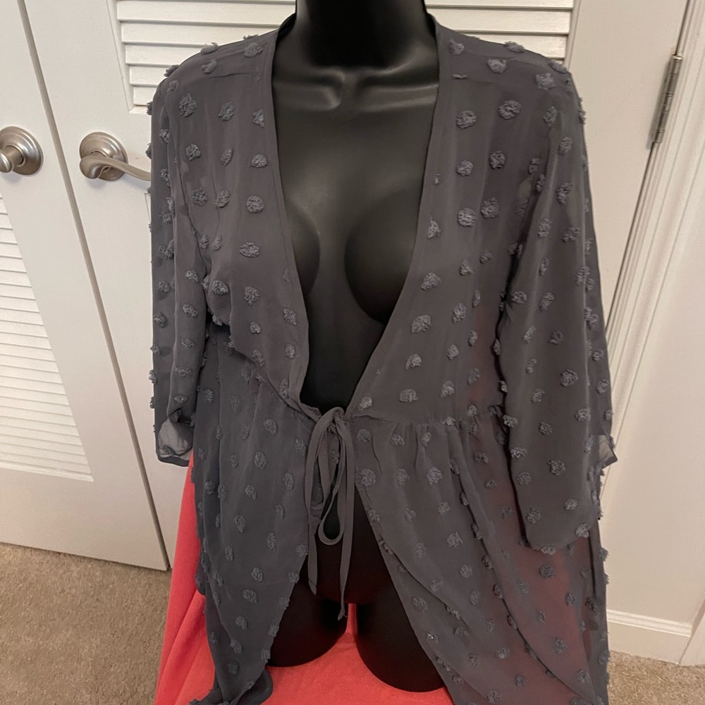Super cute sheer cover up